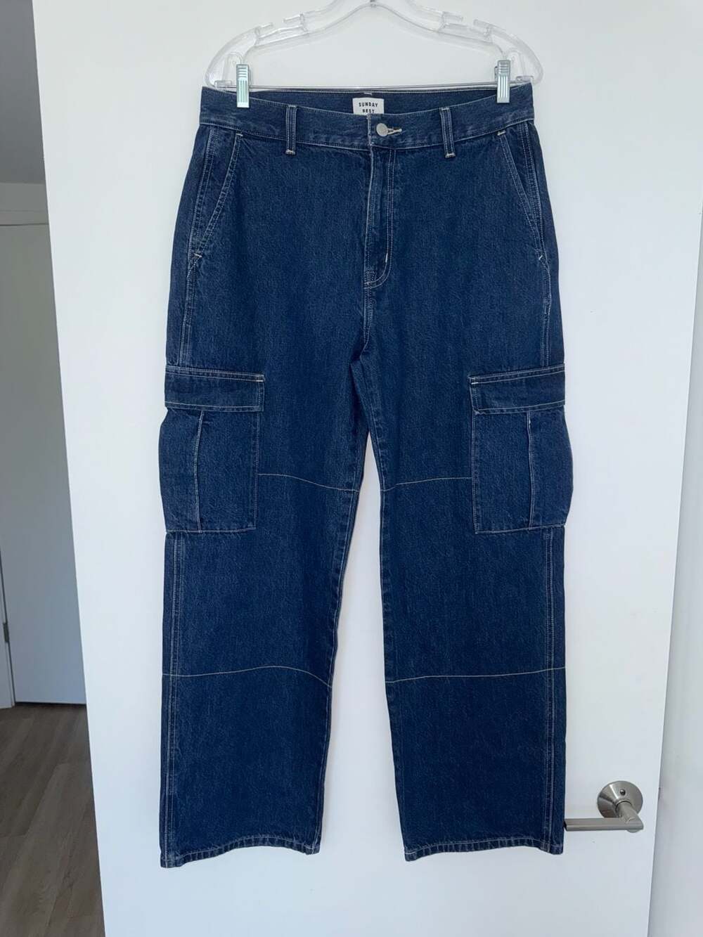 Sunday Best Walker Cargo Jeans 90s Wide Leg Denim